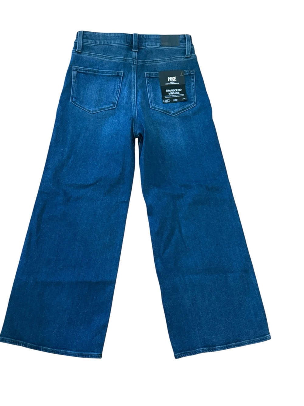 PAIGE Women’s Anessa High Rise Wide Leg Ankle Jeans - Picture 2 of 12